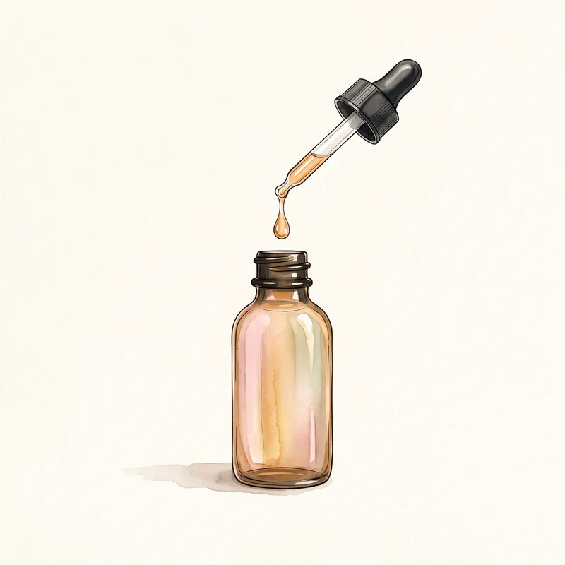 Illustration of a product like Moroccanoil Treatment Light